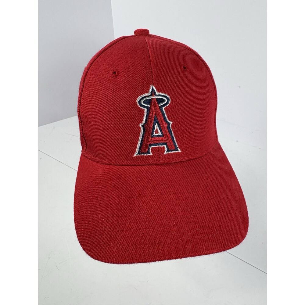 Angels Baseball Men’s Cap Red Sixth Man Promotions Red MLB Hat One Size